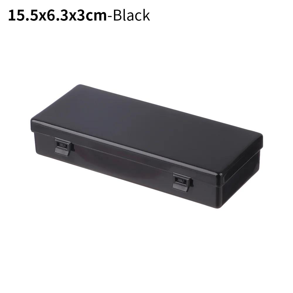 Square Round Plastic Transparent Storage Box Small Items Sundries Organizer Case Jewelry Beads Container Box Tools Accessories