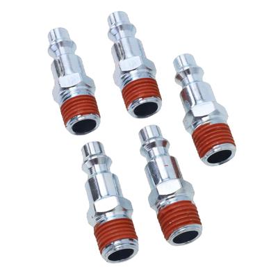 Güvenilir 5 Adet Erkek 1/4 NPT Hızlı Bağlantı Hava Hattı Bağlantı Parçası Hortum Adaptörü