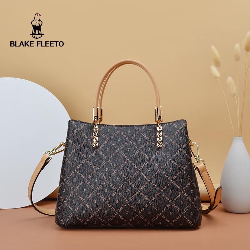 PLOVER Retro Print Crossbody Shoulder Bag