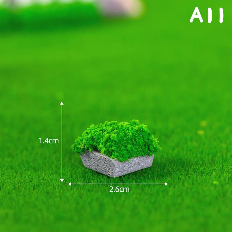 Mini Landscaping House Small Statue Figurine Crafts Figure Ornament Miniatures Home Decoration