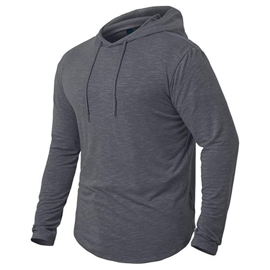 Long Sleeve Long Length Hoodie Mens Men Spring Fall Hoodie