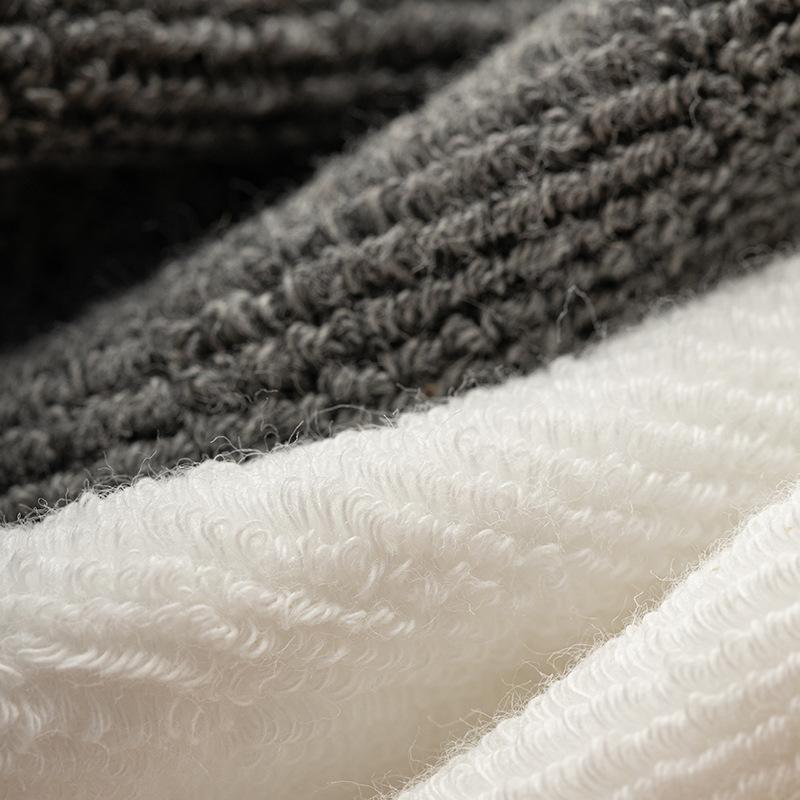 Men's Autumn and Winter Long Soft Cotton Socks, Solid Color Business Series Men's Socks, Sweat-absorbing and Breathable Mid-calf Sports Socks