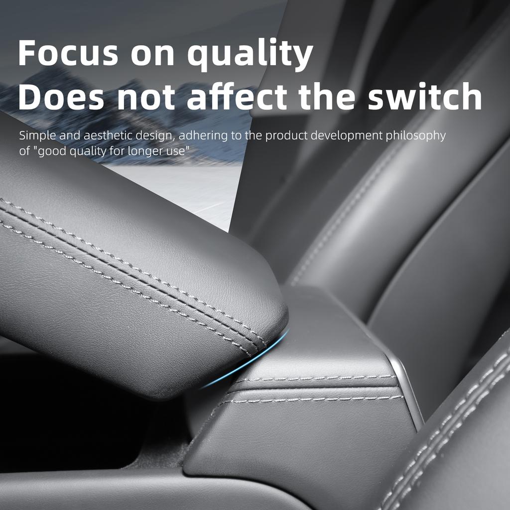 For Tesla Model Y Juniper Model 3 Highland Armrest Box Protect Cover Soft Case Center Console Anti-Scratch 2026 Car Accessories