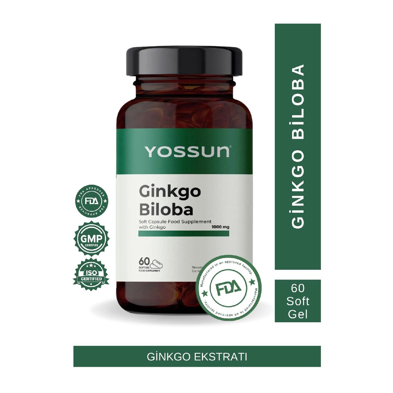 

Ginkgo Biloba Ginkgo Containing Soft Capsule Reinforcing Food