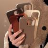 Maillard Solid Color Iphone16pro Max Suitable for 15 Apple 17 Mobile Phone Case 14 High End Simple 13 Anti fall