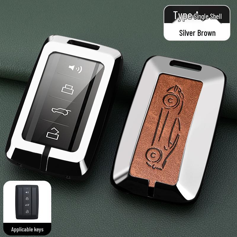 Tank 300 Car Key Cover Set: Compatible Key Shell & Protective Wrap with Buckle