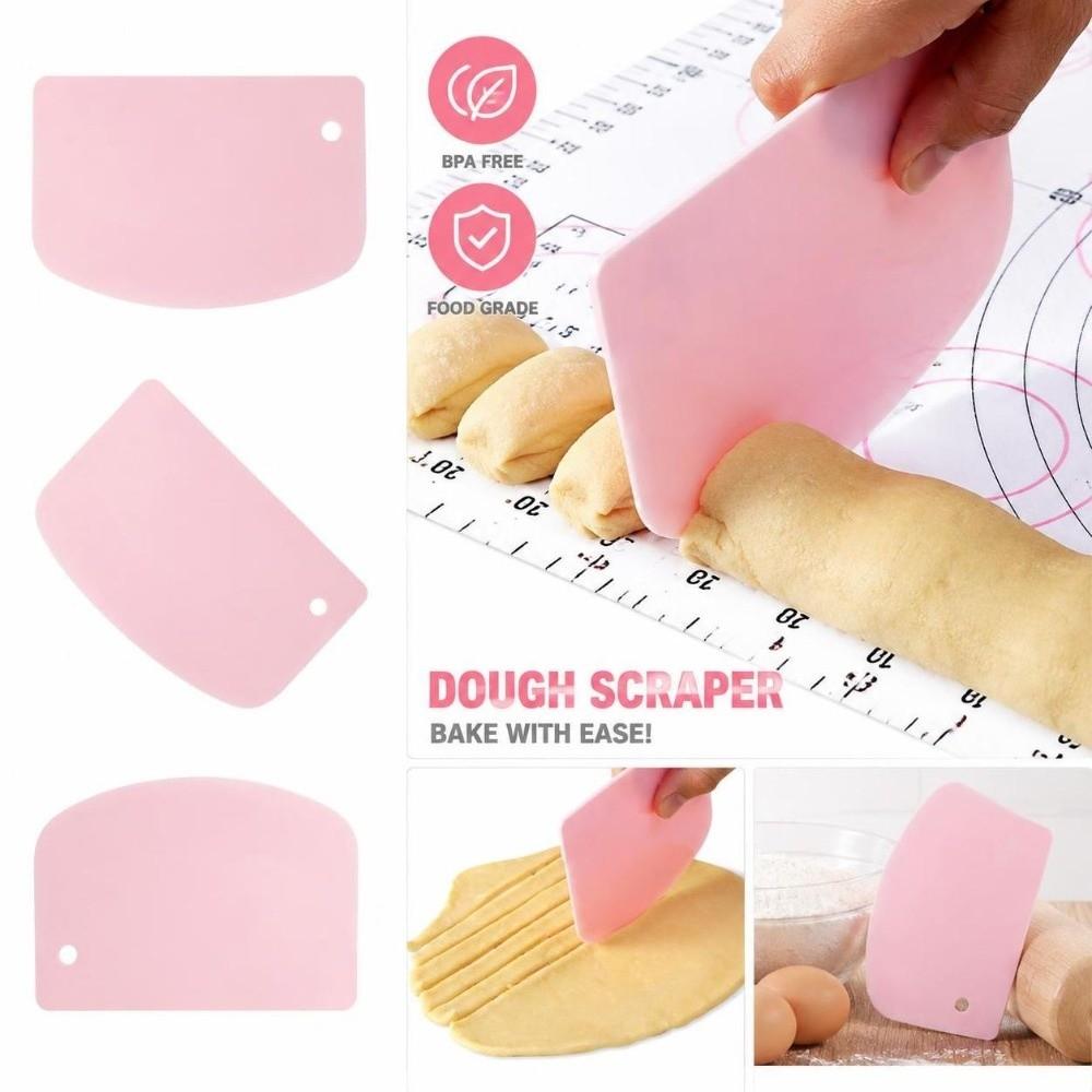 Dough Cutting Dough Scraper DIY Flour Dough Cutter Practical Cream Spatula Kitchen Baking