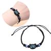 Adjustable Cord Bracelets Friendship Jewelry Handmade Braided Rope Handchain Unique Cat Head Pendant Wristband Bracelets