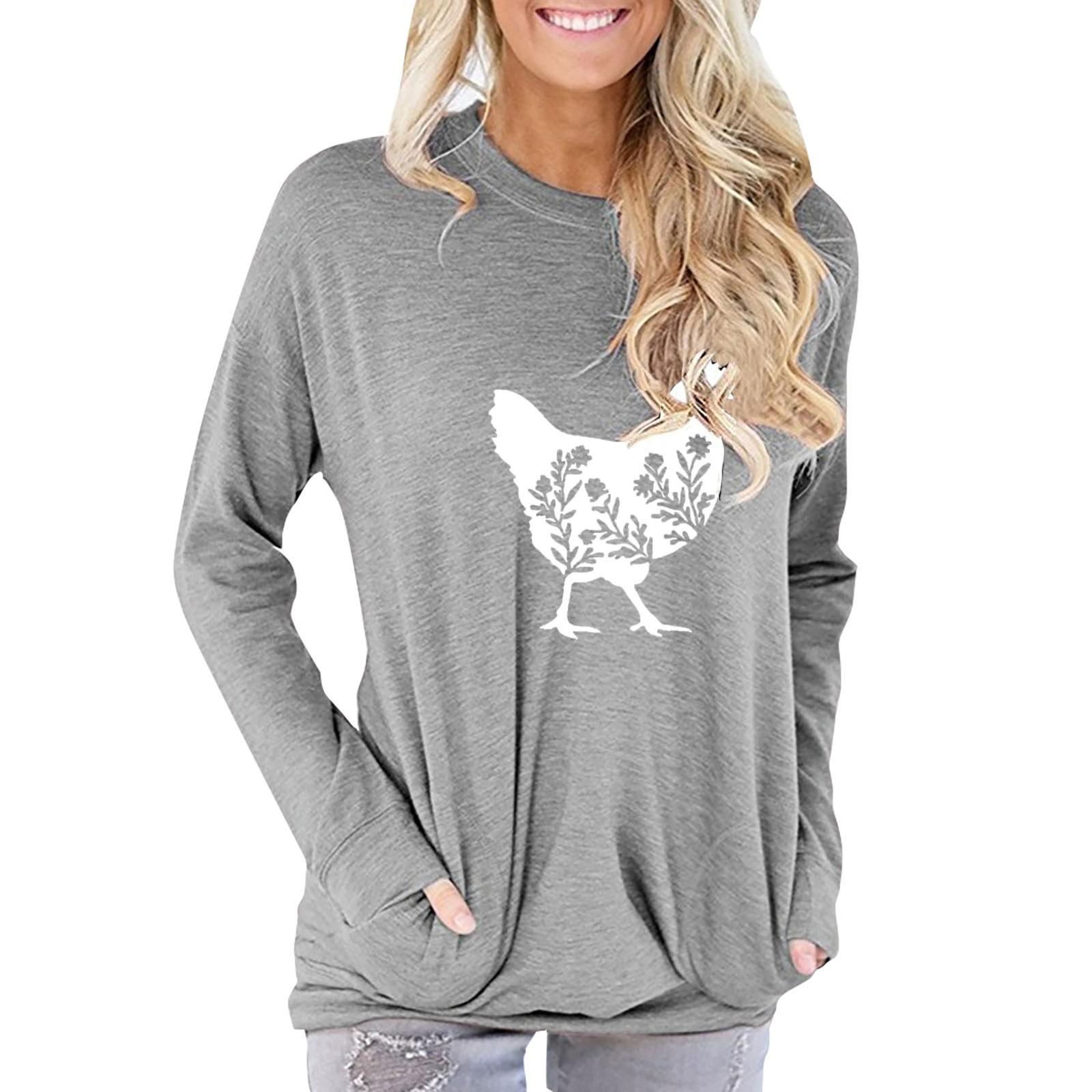 

Женский повседневный пуловер с длинными рукавами контрастного цвета, толстовка L