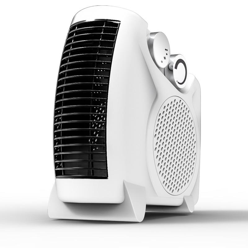 

Компактный электрический обогреватель двойного назначения мощностью 2000 Вт для дома и офиса Double Knob (Adjustable Temperature) белый