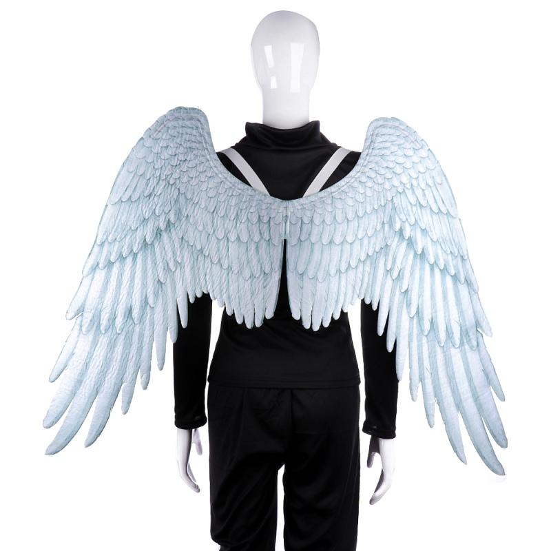 Halloween 3D Großer Engelsflügel Karneval Halloween Engel Teufel Dekoration Flügel Regenbogen Engel Dekor Kleid Cosplay Performance Requisiten