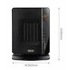 DeLonghi keraamiline ventilaatorkütteseade, must DCH7993ERJS-BK