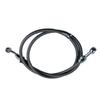 50cm-130cm Universal Motorcycle Braided Brake Clutch Oil Hose Line Pipe Tube Brake Tubing Fit For Yamaha For Suzuki For Harley