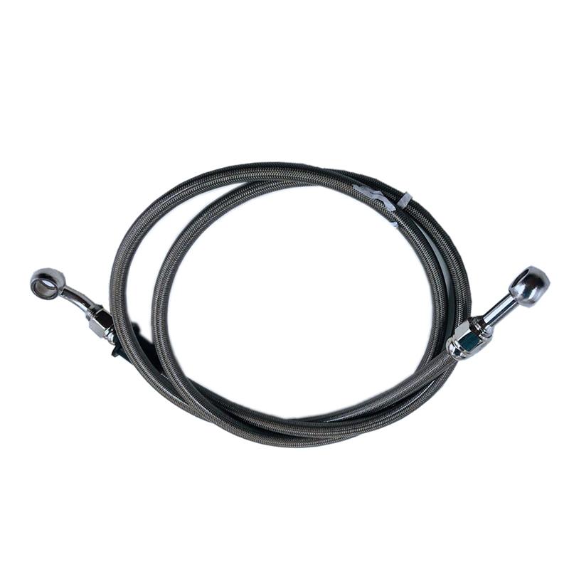 50cm-130cm Universal Motorcycle Braided Brake Clutch Oil Hose Line Pipe Tube Brake Tubing Fit For Yamaha For Suzuki For Harley