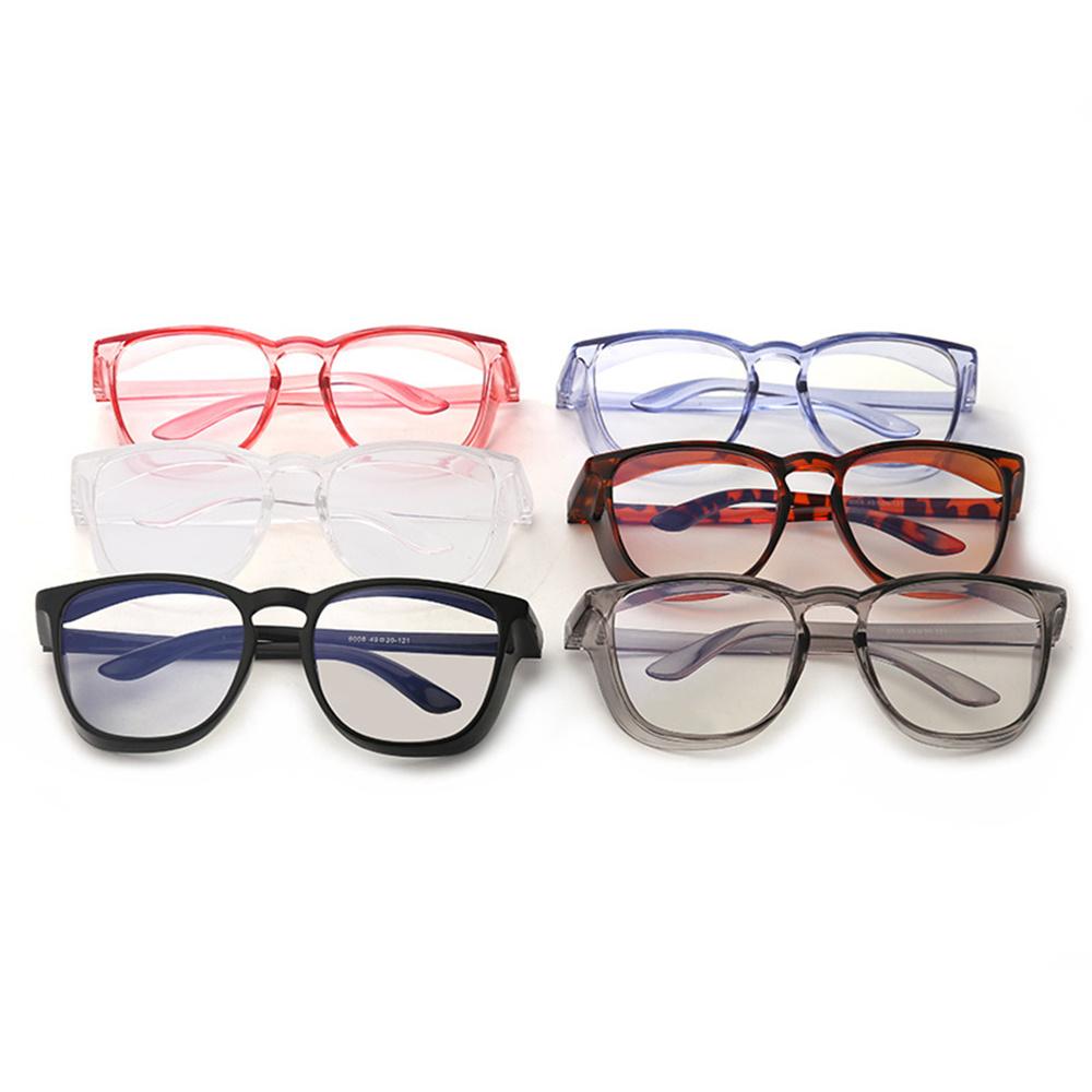 Women Transparent Glasses With Side Protection Sand-proof Manicure Glasses Men Safe Goggles Blue Blocking Eyepiece