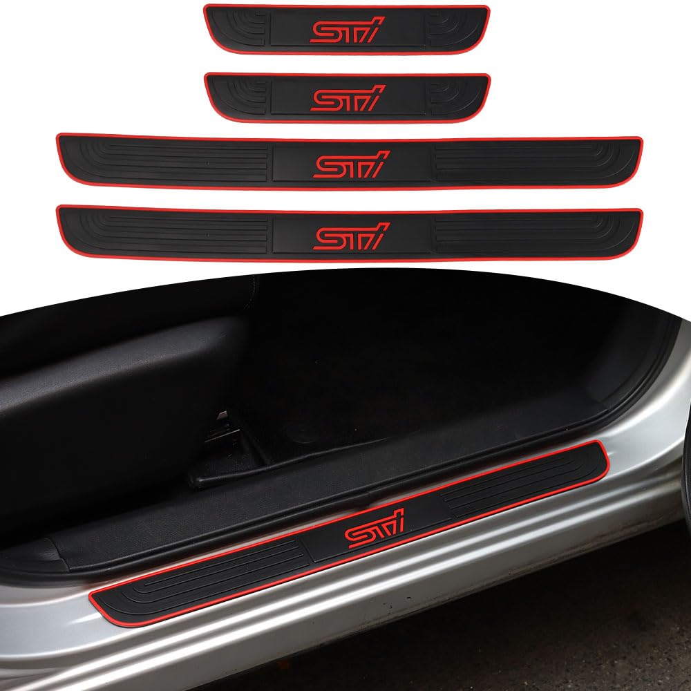 

LEXLEYS Subaru STI Защита бокового порога Накладка на порог Защита боковой двери автомобиля Защита от царапин Лента от царапин Накладка для защиты от пятен, Молдинг, Молдинг, Наклейка,