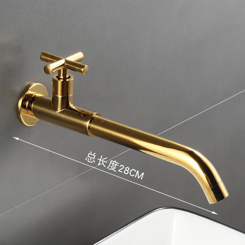 Quick-Open Single Cold Wall-Mounted Faucet Kitchen