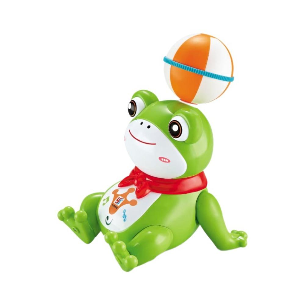 

with Lights Electric Dancing Frog Plastic Kids Electric Frog Toy Kids Toddlers зелёный