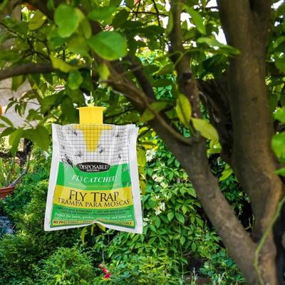 Transparent Fly Trap Bag for Catching Flies