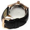 [Salvatore Marra] Watch Moon Phase Multi-Calendar 50m Waterproof Business Formal Men's Leather Strap Limited Edition Pink Gold Black