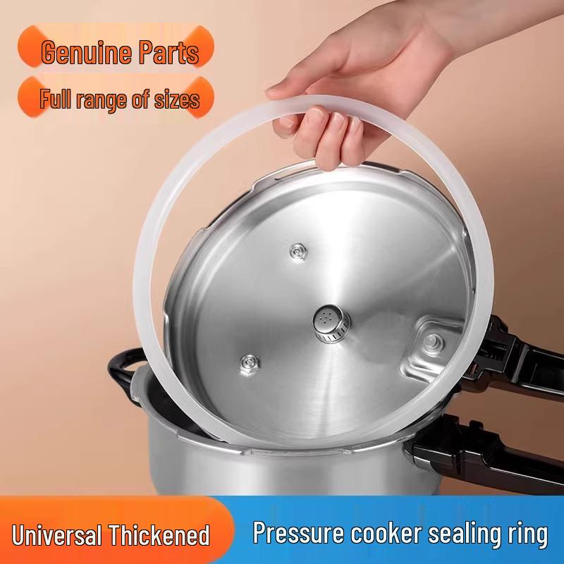 Universal Silicone Pressure Cooker Gasket, Old-fashioned Seal, 20/22/24/26cm Sizes.