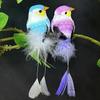 Cute Artificial Birds Fake Foam Animal Simulation Feather Birds Models Tit DIY Craft Home Garden Ornament Decoration