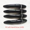 Door Handle Cover Trim for Kia Sportage SL Si 1.6 3 MK3 III 2011 2012 2013 2014  Car Accessories Plastic Imitation Carbon Fiber