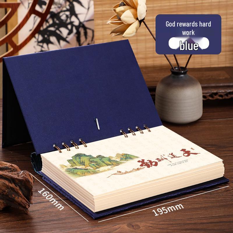 2026 Year of the Horse Lie-Flat Desk Calendar: Week-to-Page Customizable Business Office Ornament 2026 Year