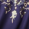 ZANZEA Ethnic Print Casual V-Neck Women 3/4 Sleeve Loose Blouse