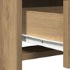 Makeup Table 2 pcs Brown 50 x 41 x 135 cm Engineered Wood