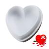 Heart Shaped Silicone Mold 3D Diamond Love Heart Shaped Mold for Jelly Chocolate Cake Handmade Soap Pudding Mold Candy Making