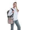 William Morris Lunch Bag Flower Print Aesthetic Lunch Box Outdoor Picnic Portable Thermal Lunch Bags Print Cooler Bag