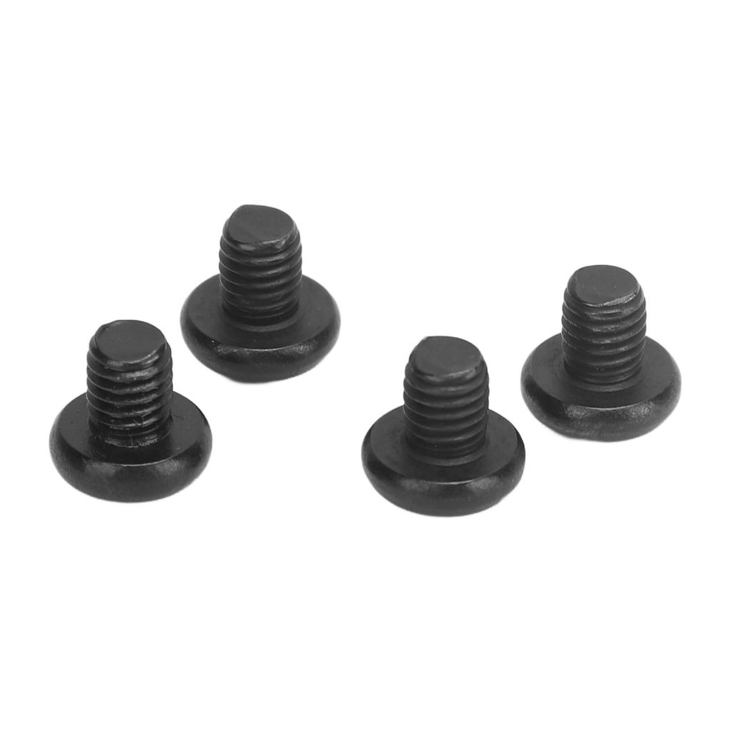 4 Pcs License Plate Screws Stainless Steel Rustproof Car Tag Frame Fasteners for Model 3 Y with Metal Threaded Screw