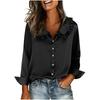 Women's Satin Shirt, Lightweight Top For Spring And Summer