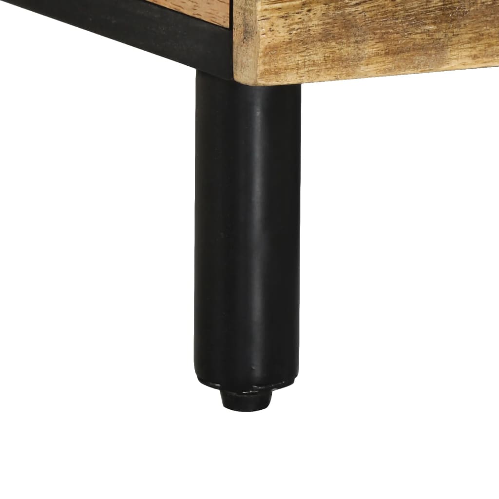 Coffee Table 80x50x40 Cm Solid Mango Wood