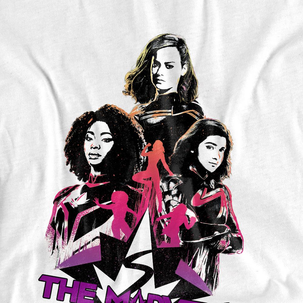 The Marvels Unisex Adult Graffiti T-Shirt