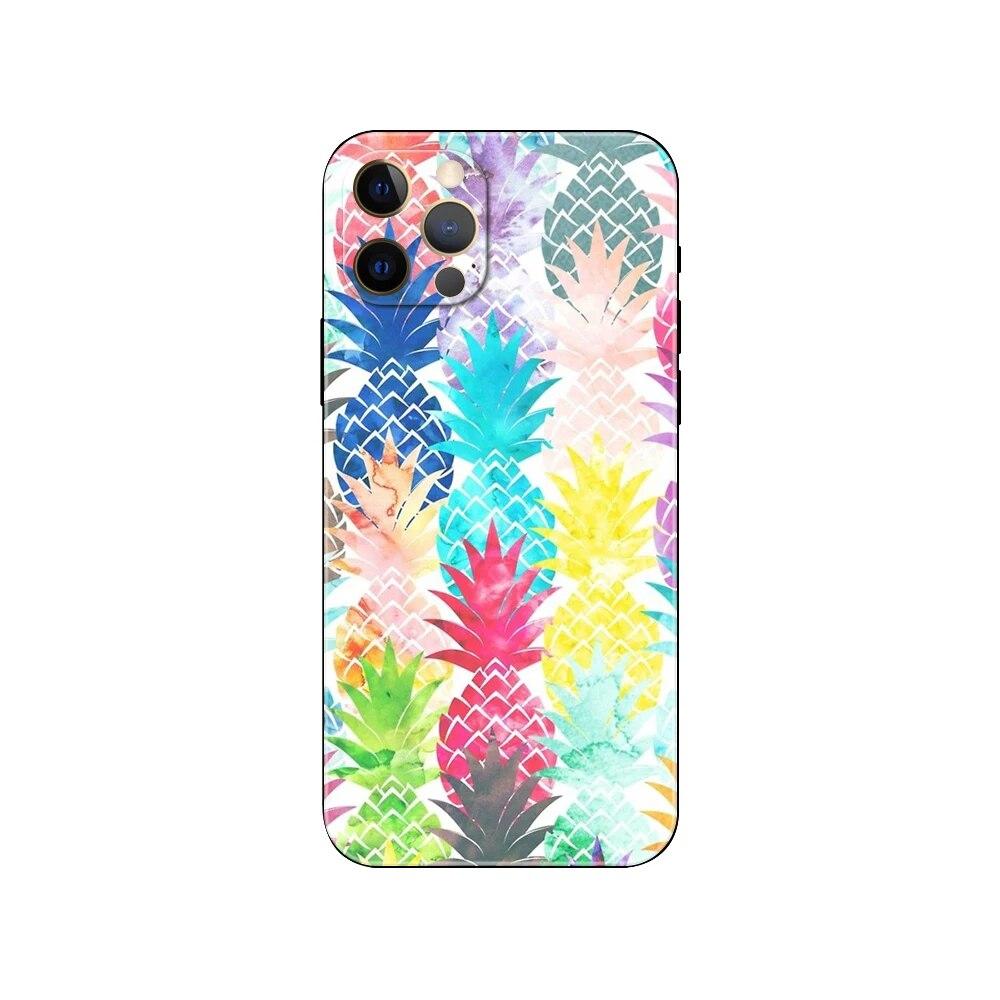 Capa de telefone de abacaxi para iPhone Samsung Galaxy Redmi Xiaomi Oppo OnePlus Note SA 7 8 9 10 11 12 13 14 20 21 22 23 53 54 Pro Max Plus Ultra TPU macio