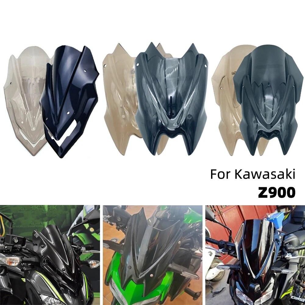 

Z900 лобовое стекло мотоцикла, дефлектор ветрового стекла для Kawasaki Z 900 2020 2021 с кронштейном, аксессуары