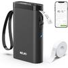 Nelko Label Maker Machine with Tape, P21 Bluetooth Label Printer, Wireless Mini Label Makers with Multiple Templates for Organizing Office Home,
