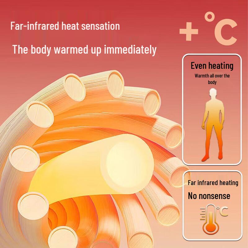 MEIBIAO Men's 100% Cotton 10A Antibacterial Anti-mite Thermal Underwear Set