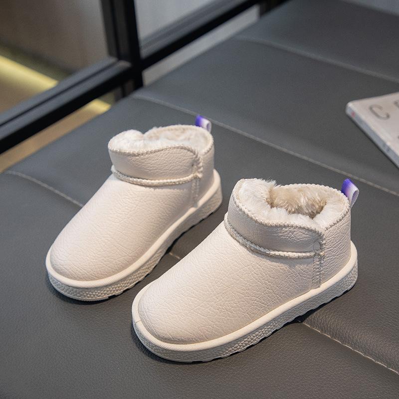 

Детские хлопковые ботинки водонепроницаемые и нескользящие детские зимние ботинки с подкладкой и утолщенные хлопковые ботинки для мальчиков теплые производители для девочек 37