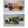 1/32 Jeeps Wrangler Sahara Off-Road Alloy Car Diecasts & Toy Vehicles Car Model Sound and Light Car Toys for Kids Gifts