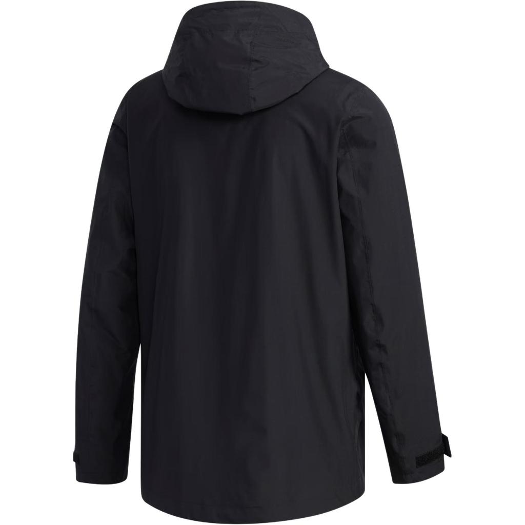 Adidas Windbreaker Casual Two-In-One Zip Jacket Men Jackets Black EH4968