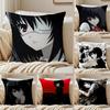Anime A-Another Pillow Case Silky Elegant Comfort Sofa Bed Invisible Zipper