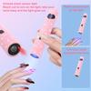 Portable Handheld Mini Nail Lamp For Gel Polish Quick Dry Flashlight Pen USB Nail Dryer Machine Type-C Charging UV LED Nail Lamp