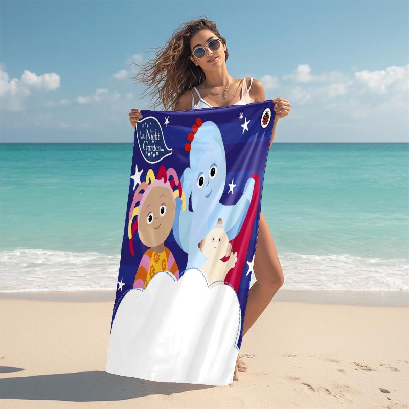 1Pc Colorful Creatures Collection Beach Towel Microfiber Beach Towel Thin Absorbent For Beach Swimming Yoga Bath Sports 0917247