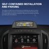 USB / Solar TPMS Digital Display Tyre Temperature Monitor 0-6.8Bar 4 Exteral Sensors Car Tire Pressure Monitoring System Universal