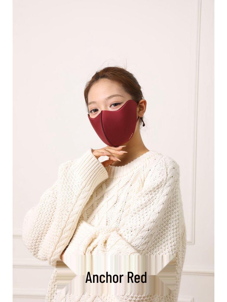 Winter Memory Foam Maske: Kalt und warm hautfreundlich, UV-beständig, 3D-Design für Pendler