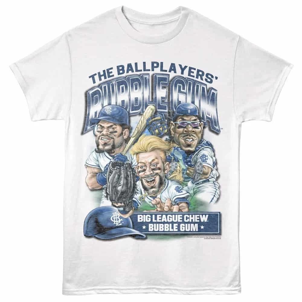 Big League Chew Ballplayers Gum Red Team Men s T Shirt S