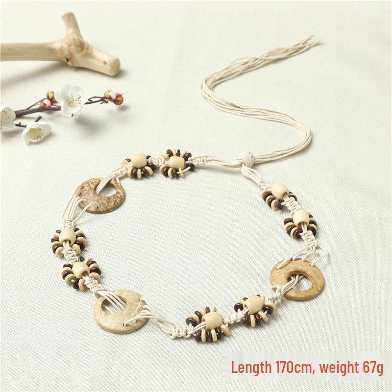 Böhmischer Ethno High-End Metall Taillenkettengürtel für Damen - Retro, vielseitiges Modeaccessoire